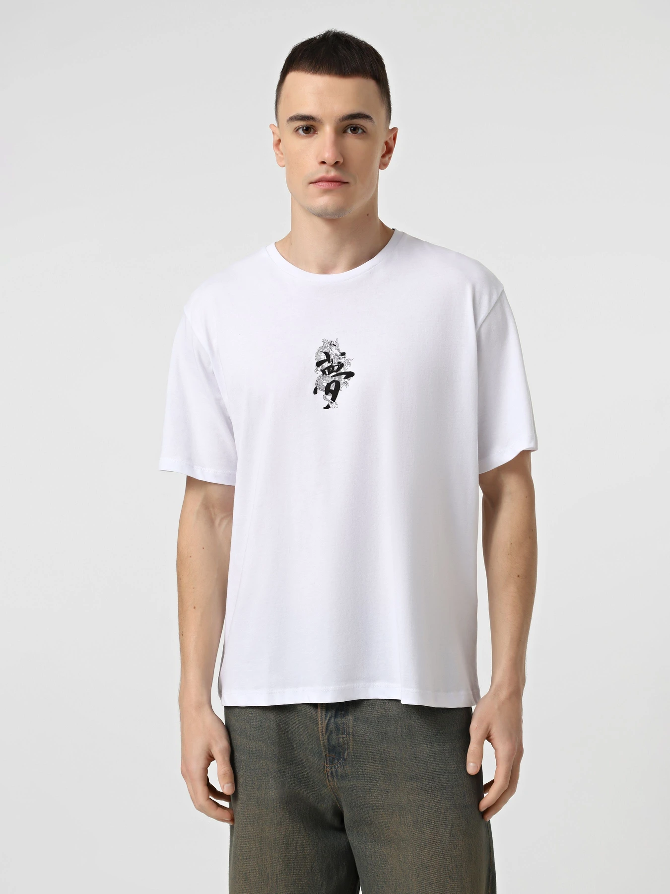 Футболки і поло JACK & JONES MIKO TEE SS модель 12278533_White Футболки і поло JACK & JONES MIKO TEE SS модель 12278533_White Фото