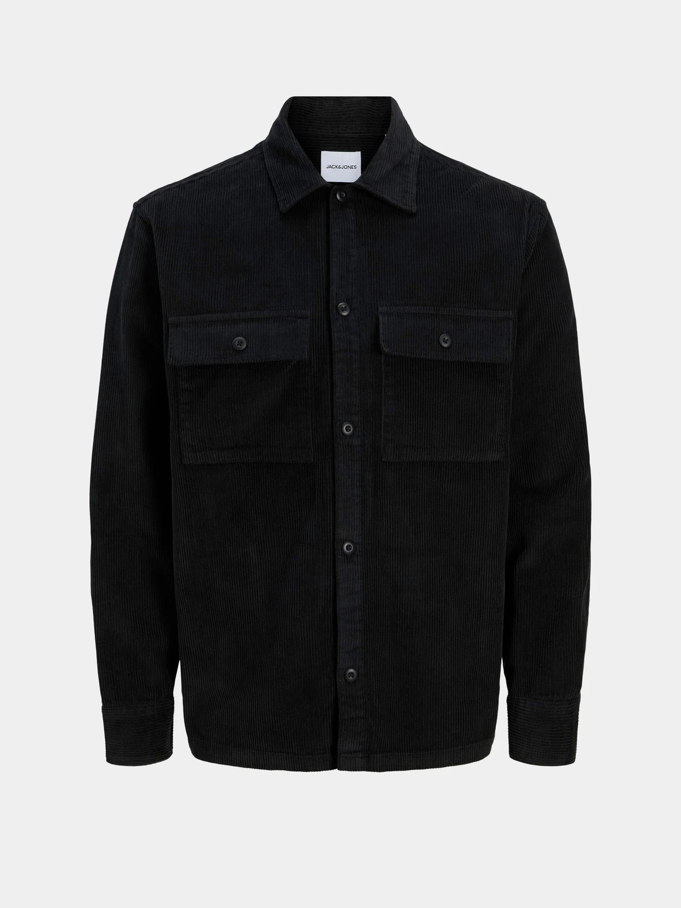 Рубашки JACK & JONES PERFECT CORDUROY OVERSHIRT модель 12278825_Black Фото