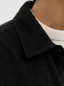 Рубашки JACK & JONES PERFECT CORDUROY OVERSHIRT модель 12278825_Black Фото