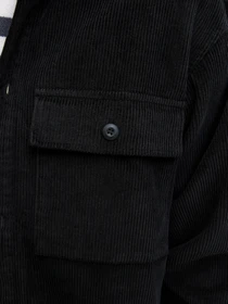 Рубашки JACK & JONES PERFECT CORDUROY OVERSHIRT модель 12278825_Black Фото