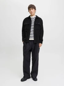Рубашки JACK & JONES PERFECT CORDUROY OVERSHIRT модель 12278825_Black Фото