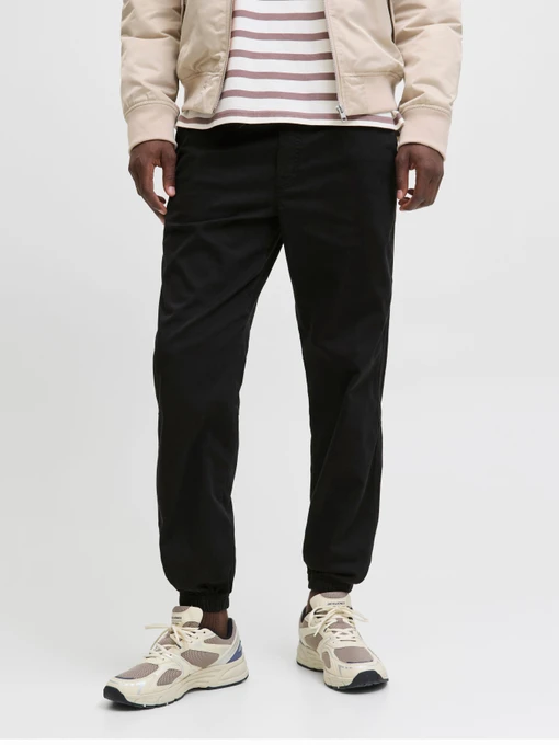 Штани JACK & JONES KANE TROY CUFFED JOGGER модель 12278949_Black Фото