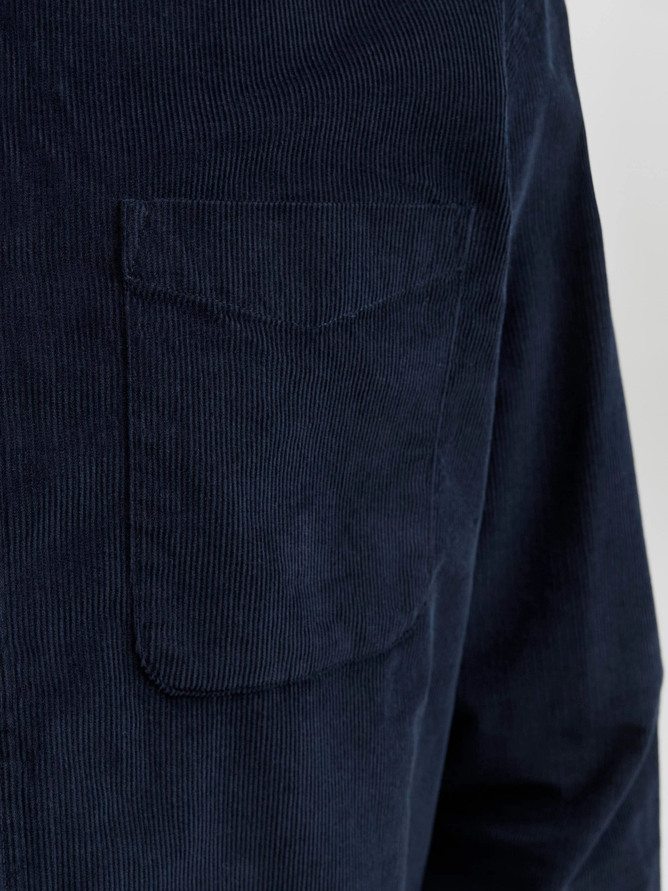 Рубашки JACK & JONES CLASSIC CORD SHIRT модель 12278967_Sky Captain Рубашки JACK & JONES CLASSIC CORD SHIRT модель 12278967_Sky Captain Фото