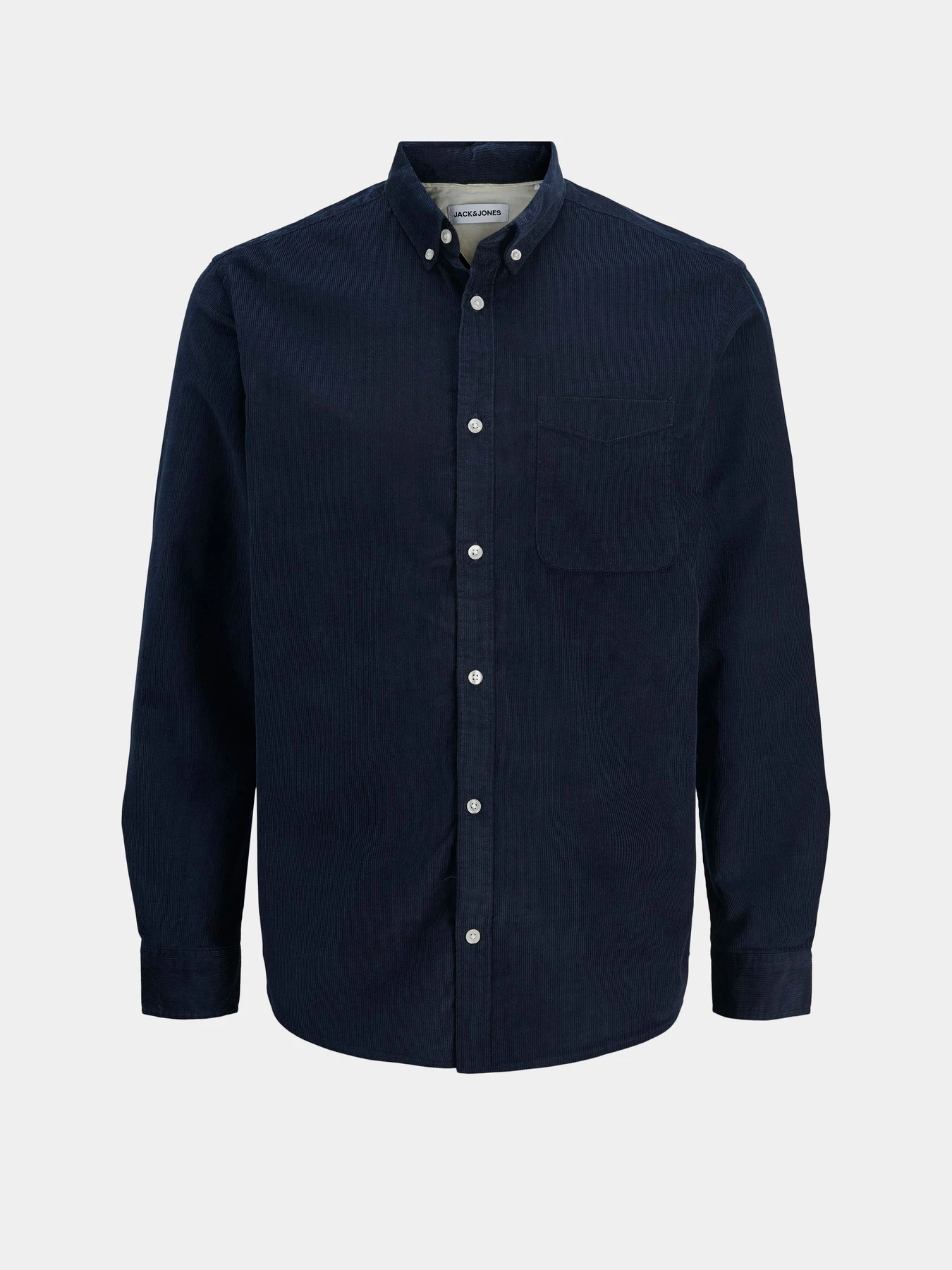 Рубашки JACK & JONES CLASSIC CORD SHIRT модель 12278967_Sky Captain Рубашки JACK & JONES CLASSIC CORD SHIRT модель 12278967_Sky Captain Фото