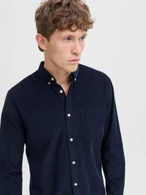 Рубашки JACK & JONES CLASSIC CORD SHIRT модель 12278967_Sky Captain Фото