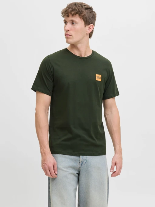 Футболки і поло JACK & JONES BRANDY TEE модель 12279100_Duffel Bag Фото