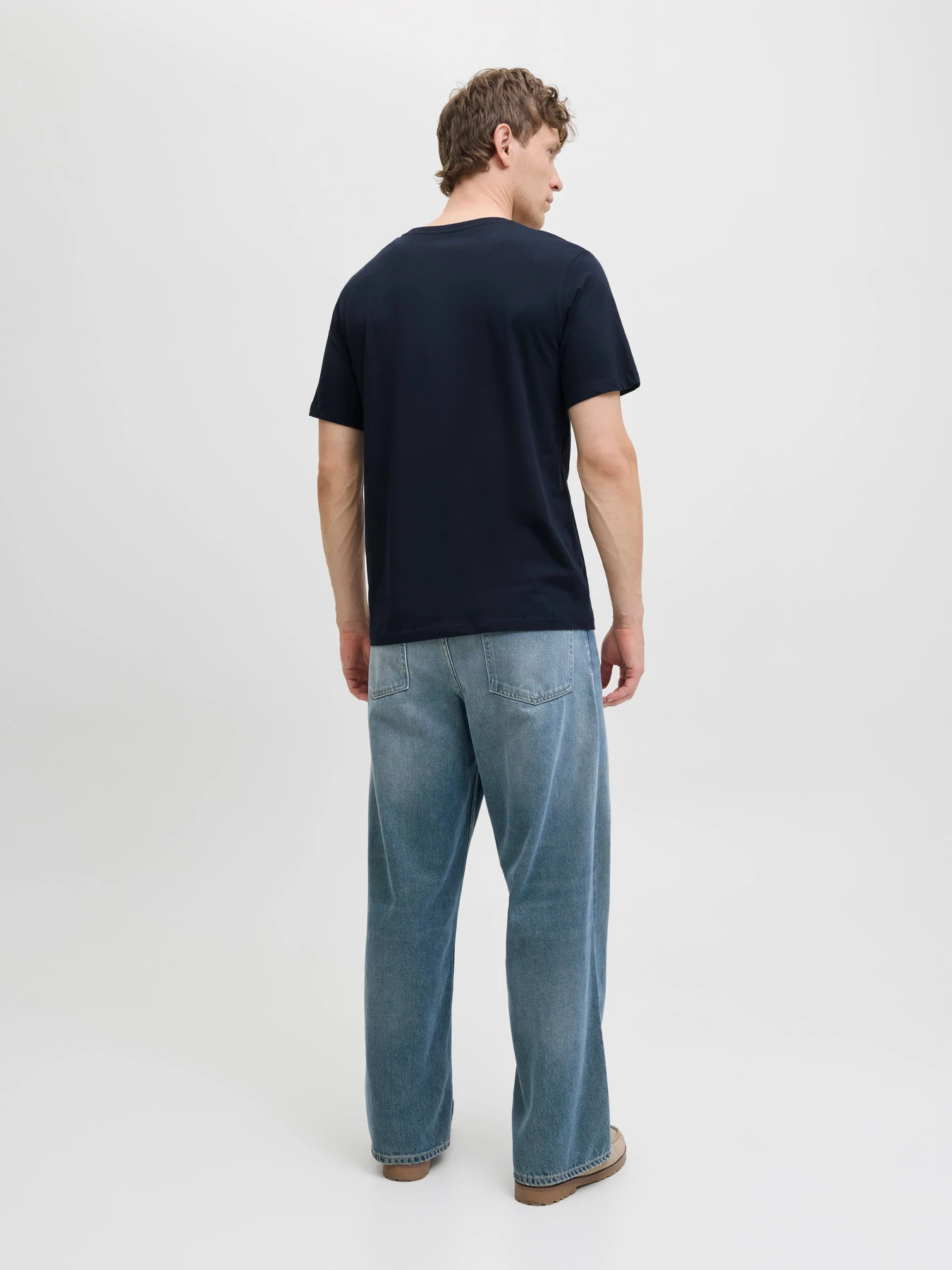 Футболки и поло JACK & JONES BRANDY TEE модель 12279100_Sky Captain Футболки и поло JACK & JONES BRANDY TEE модель 12279100_Sky Captain Фото