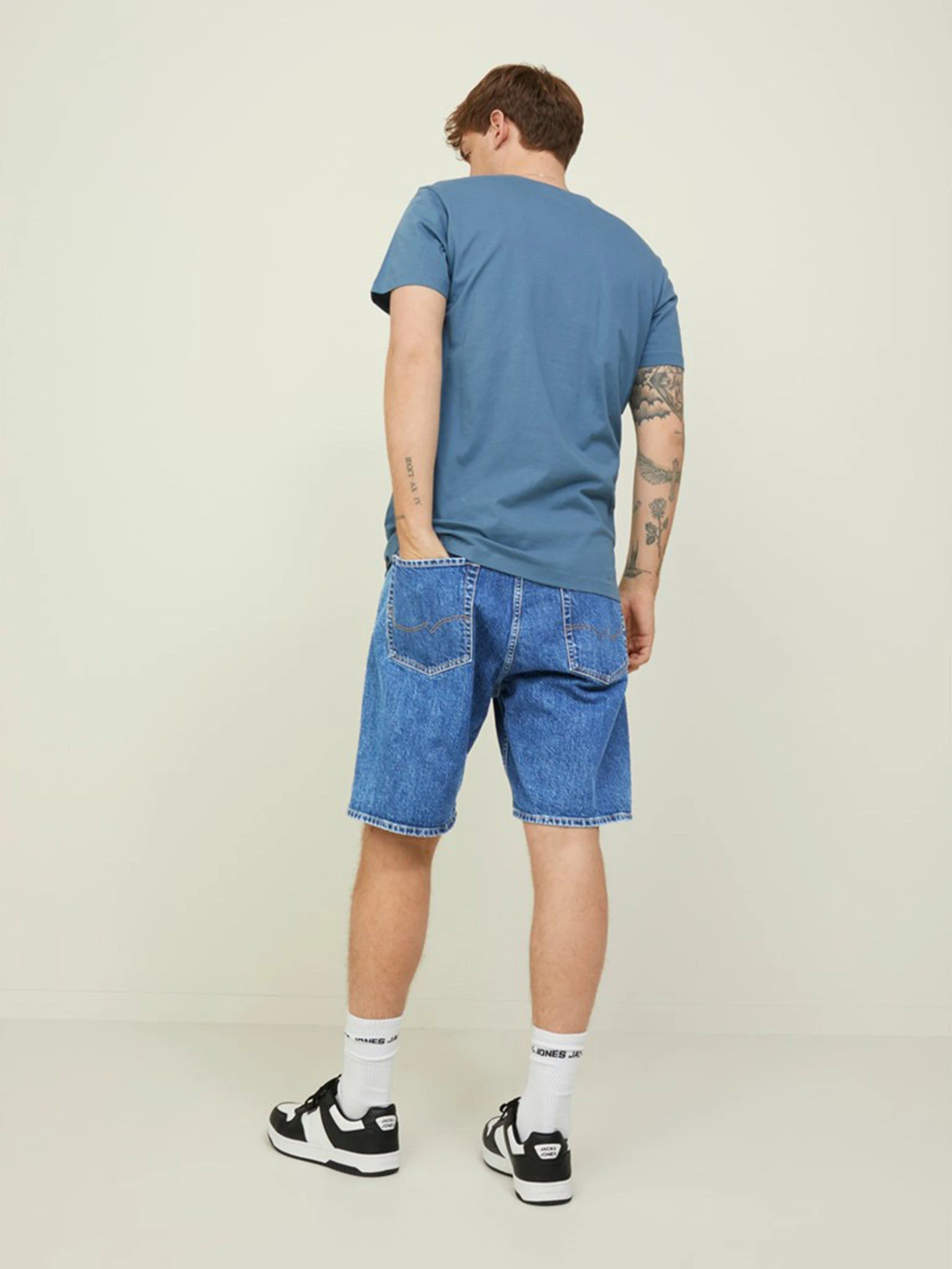 Шорты JACK & JONES модель 12209803_Blue Denim Шорты JACK & JONES модель 12209803_Blue Denim Фото