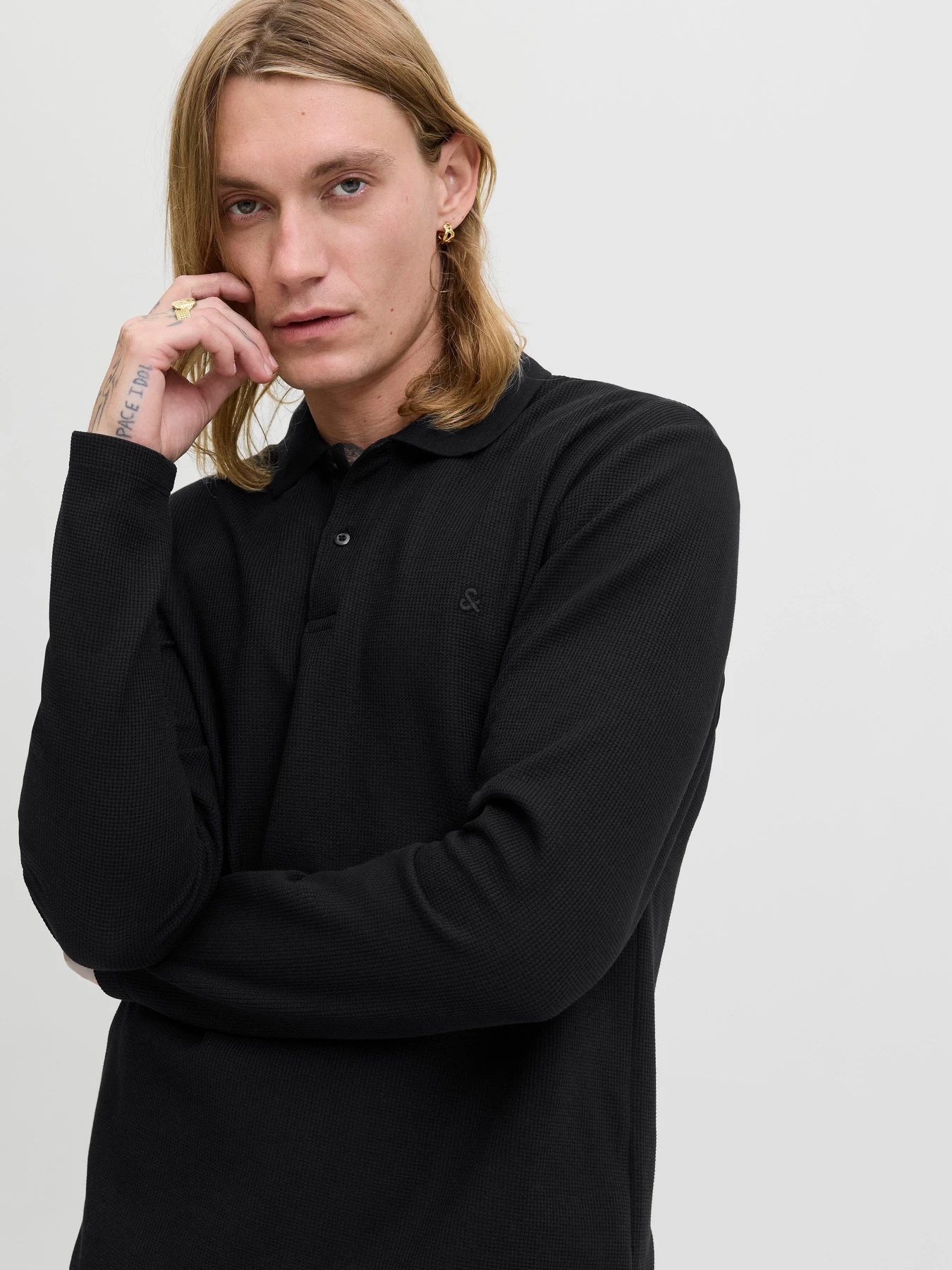 Футболки и поло JACK & JONES AUSTIN POLO модель 12279542_Black Classic Футболки и поло JACK & JONES AUSTIN POLO модель 12279542_Black Classic Фото