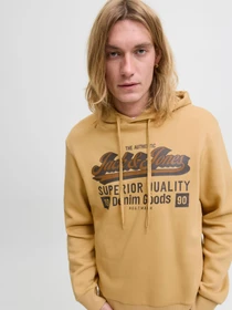 Худі та світшоти JACK & JONES LOGO SWEAT HOOD модель 12279649_Curry Фото