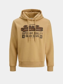 Худі та світшоти JACK & JONES LOGO SWEAT HOOD модель 12279649_Curry Фото