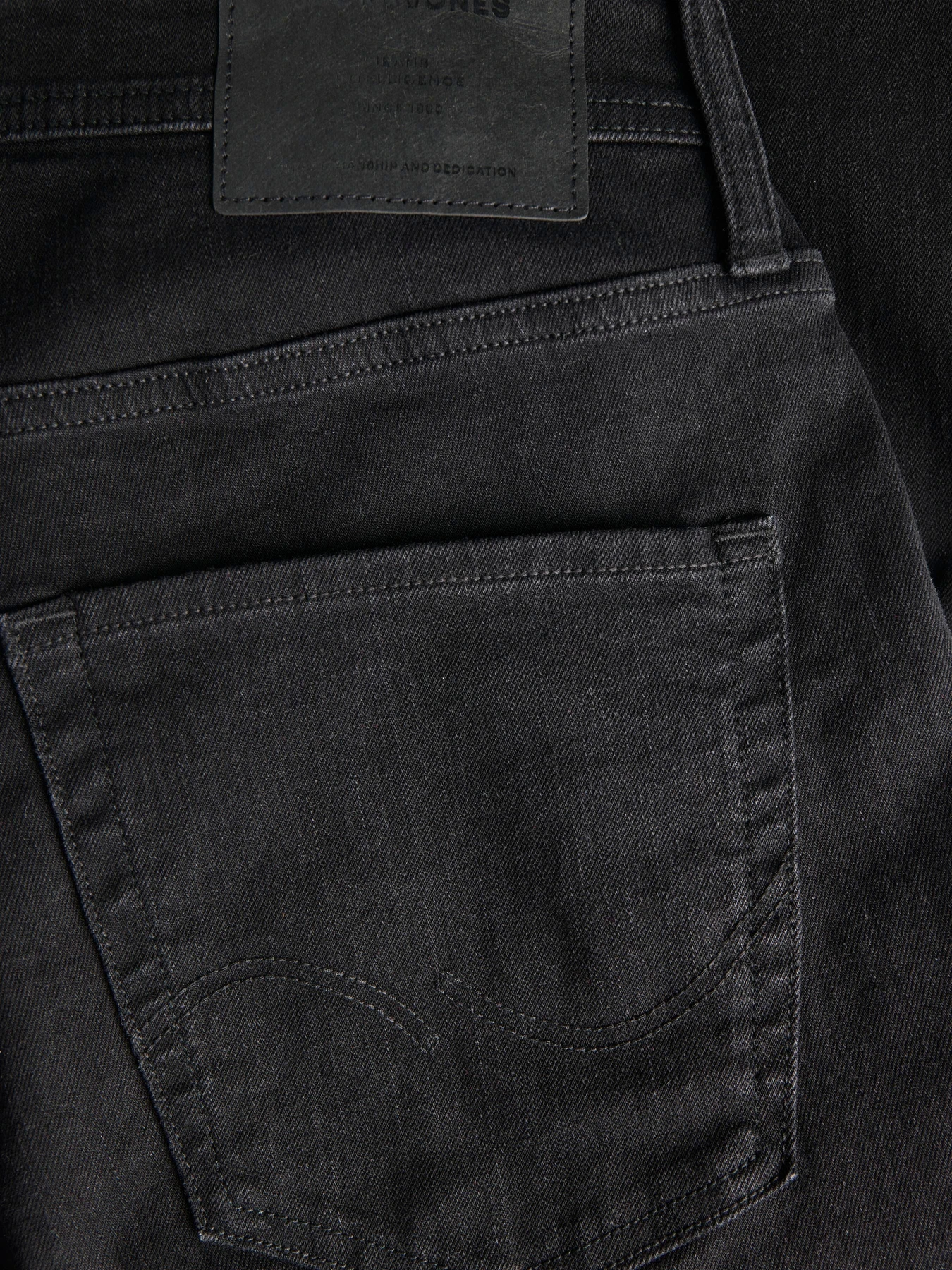 Джинсы JACK & JONES CLARK ORIGINAL модель 12282670_Black Denim Джинсы JACK & JONES CLARK ORIGINAL модель 12282670_Black Denim Фото