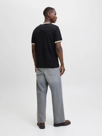 Футболки і поло JACK & JONES NORREBRO RINGER TEE модель 12282900_Black Фото