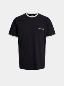 Футболки і поло JACK & JONES NORREBRO RINGER TEE модель 12282900_Black Фото