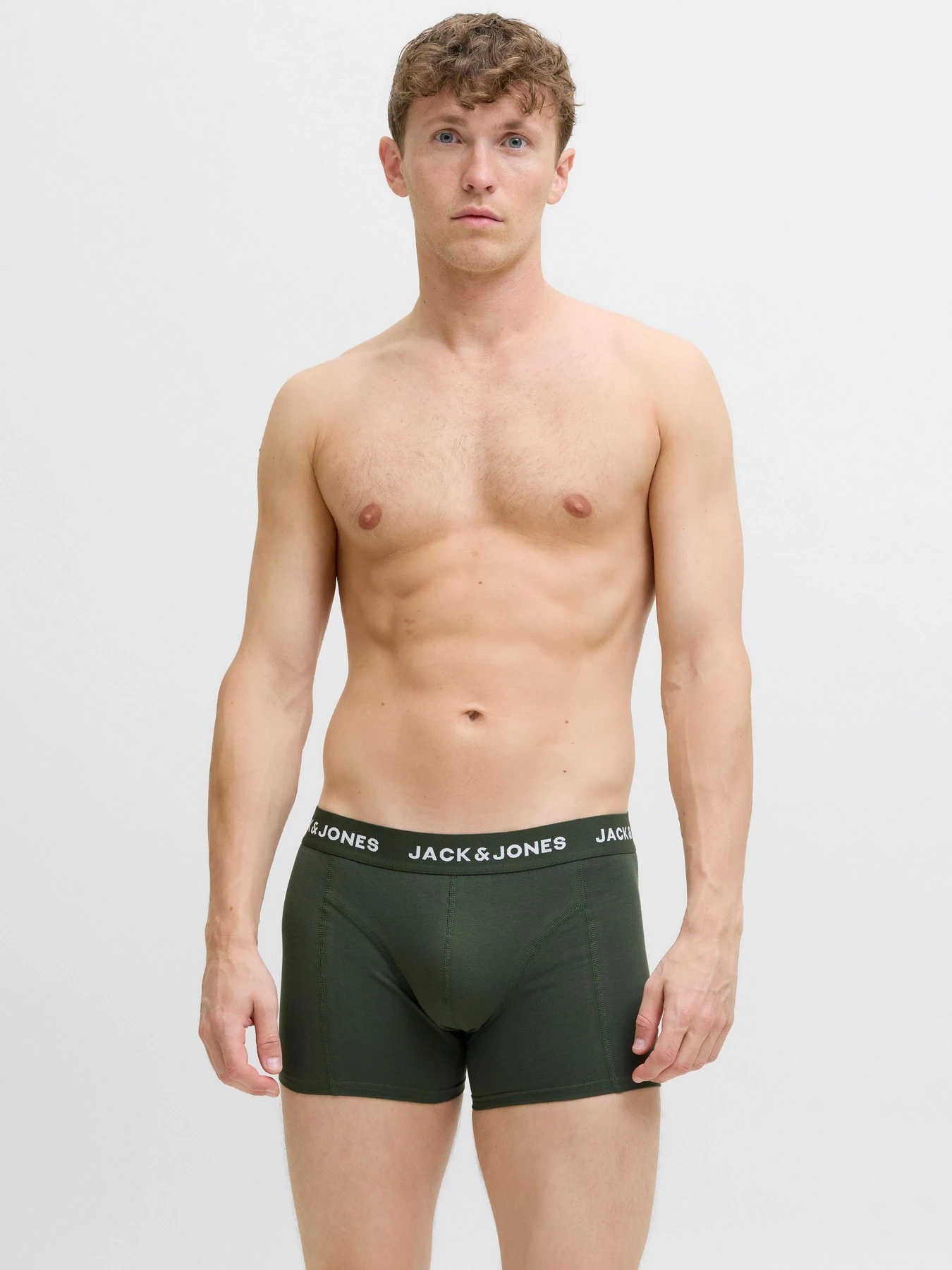 Нижнее белье JACK & JONES SOLID TRUNKS модель 12285370_Plum Perfect Black - Duffl Фото