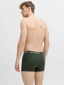 Нижнее белье JACK & JONES SOLID TRUNKS модель 12285370_Plum Perfect Black - Duffl Фото