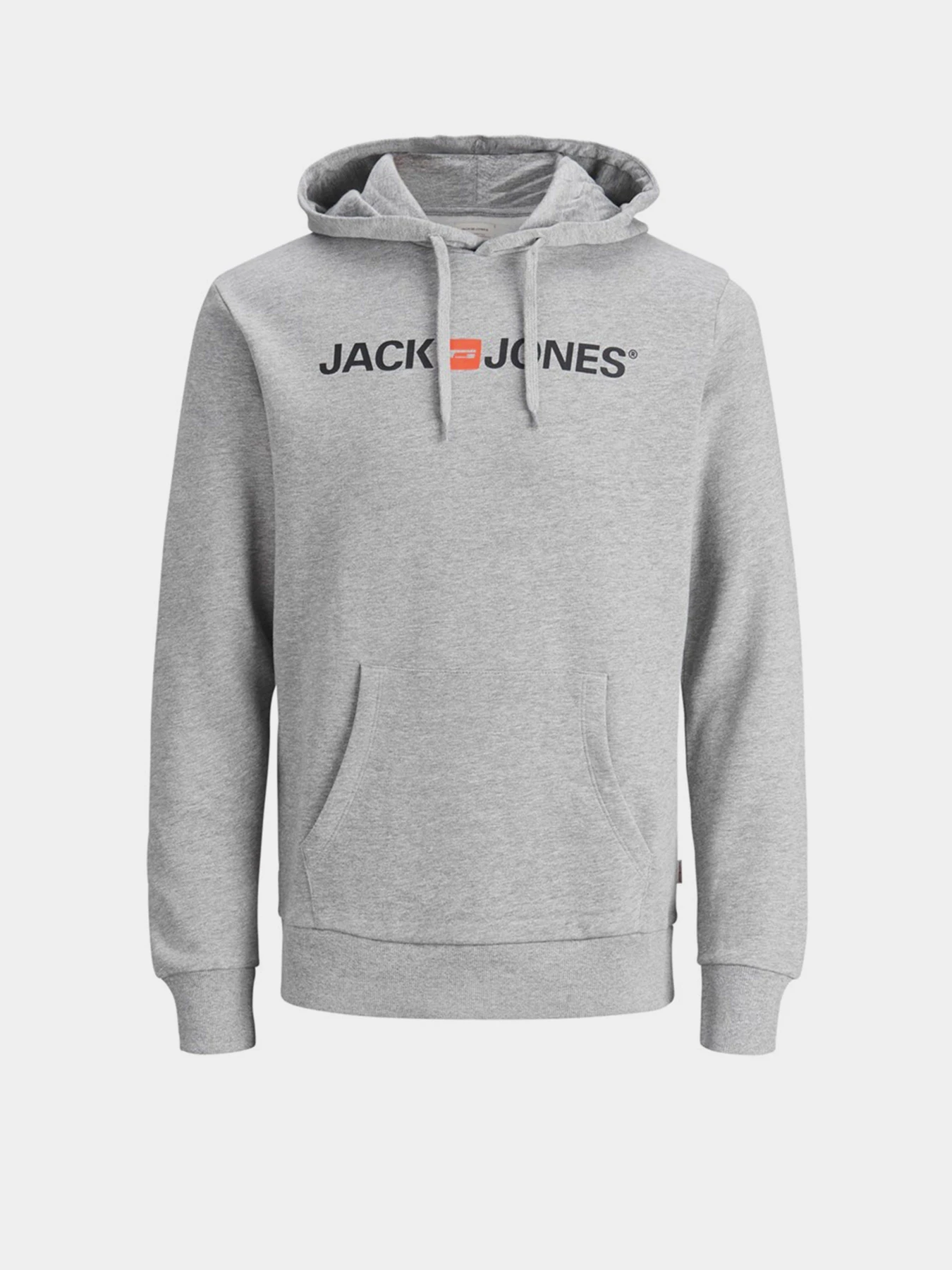 Худі та світшоти JACK & JONES модель 12137054_Light Grey Melange Худі та світшоти JACK & JONES модель 12137054_Light Grey Melange Фото
