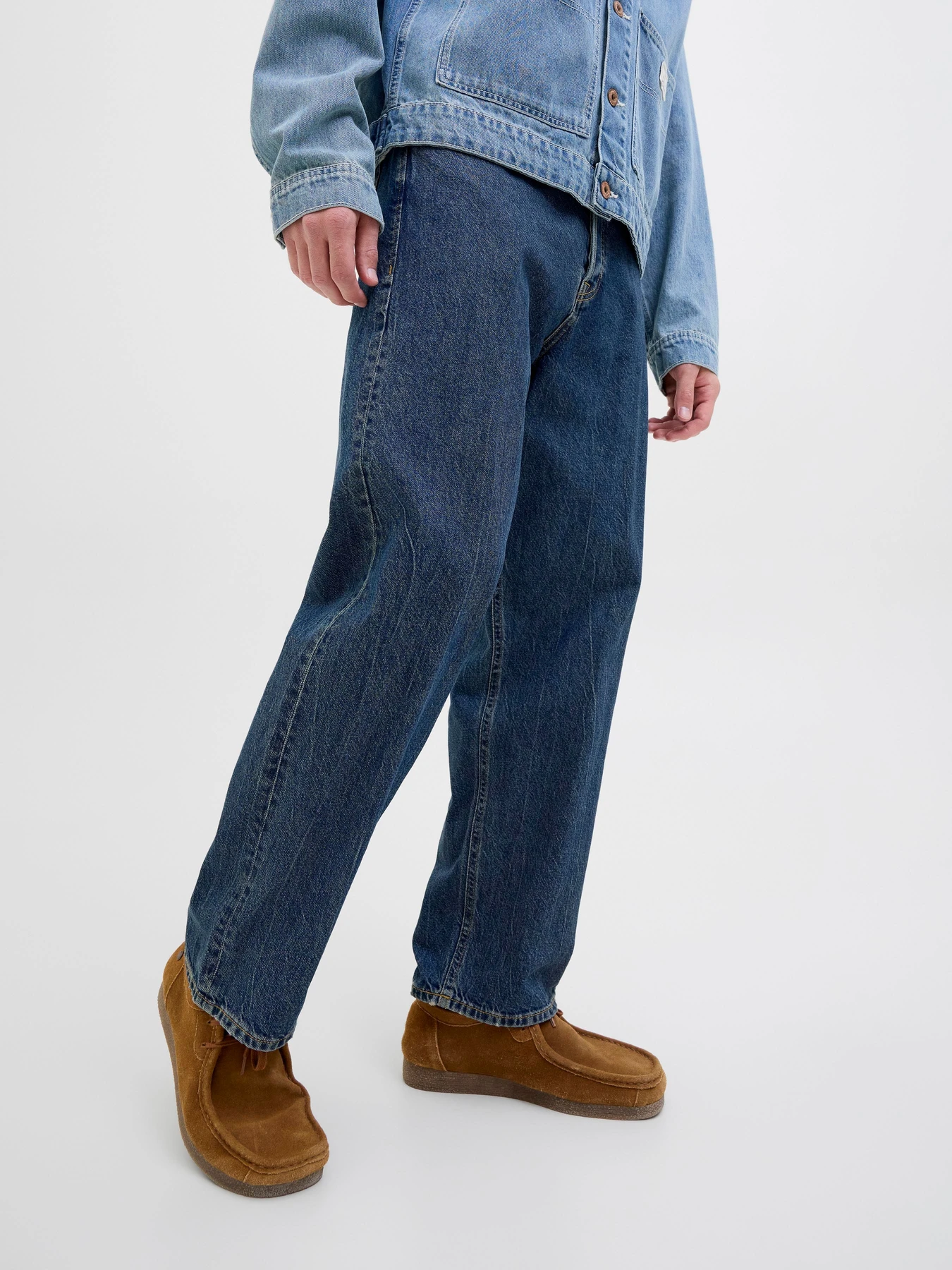 Джинсы JACK & JONES EDDIE ORIGINAL модель 12278087_Blue Denim Джинсы JACK & JONES EDDIE ORIGINAL модель 12278087_Blue Denim Фото