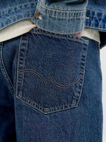 Джинсы JACK & JONES EDDIE ORIGINAL модель 12278087_Blue Denim Фото