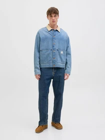 Джинсы JACK & JONES EDDIE ORIGINAL модель 12278087_Blue Denim Фото