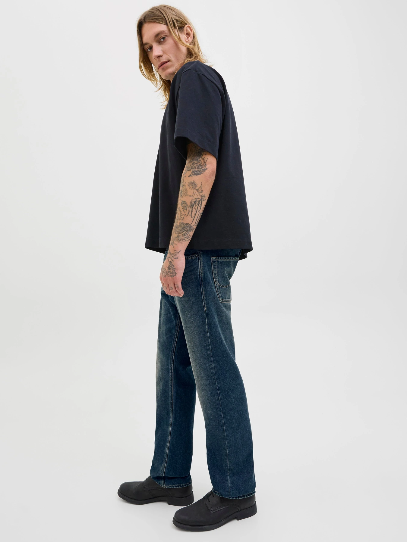 Джинсы JACK & JONES CHRIS ORIGINAL модель 12278270_Blue Denim Фото