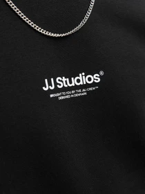 Худи и свитшоты JACK & JONES SOHO SWEAT CREW NECK модель 12278791_Black Фото