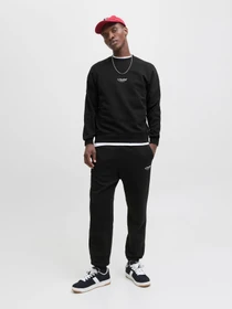 Худи и свитшоты JACK & JONES SOHO SWEAT CREW NECK модель 12278791_Black Фото