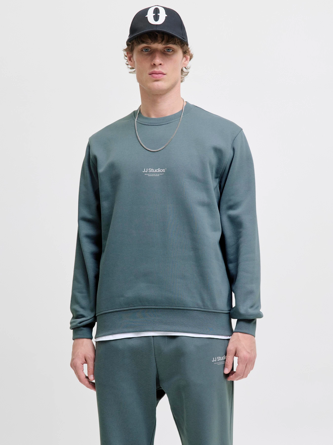 Худі та світшоти JACK & JONES SOHO SWEAT CREW NECK модель 12278791_Stormy Weather Худі та світшоти JACK & JONES SOHO SWEAT CREW NECK модель 12278791_Stormy Weather Фото