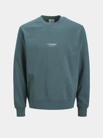 Худі та світшоти JACK & JONES SOHO SWEAT CREW NECK модель 12278791_Stormy Weather Фото