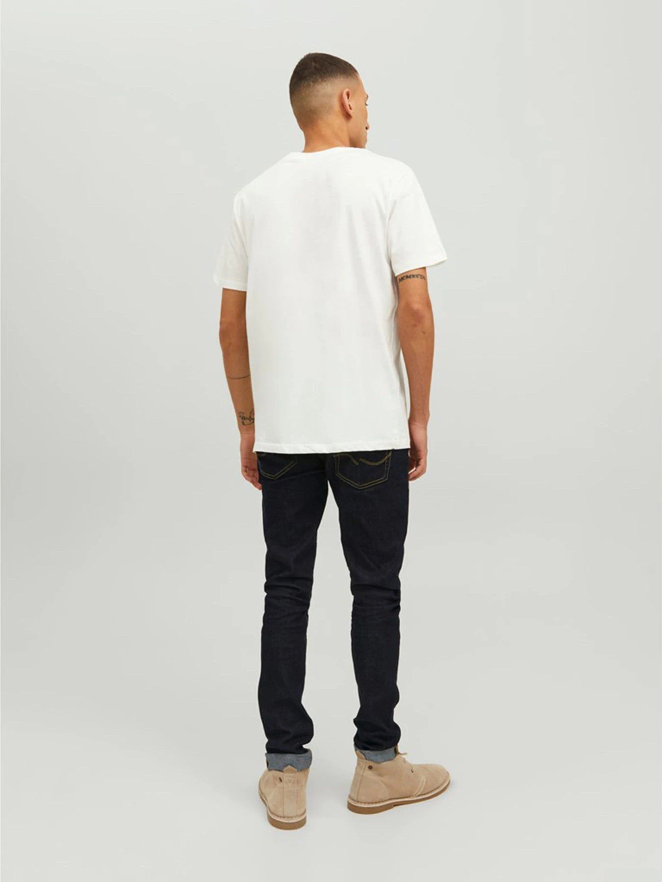 Футболки и поло JACK & JONES модель 12210949_Cloud Dancer Футболки и поло JACK & JONES модель 12210949_Cloud Dancer Фото
