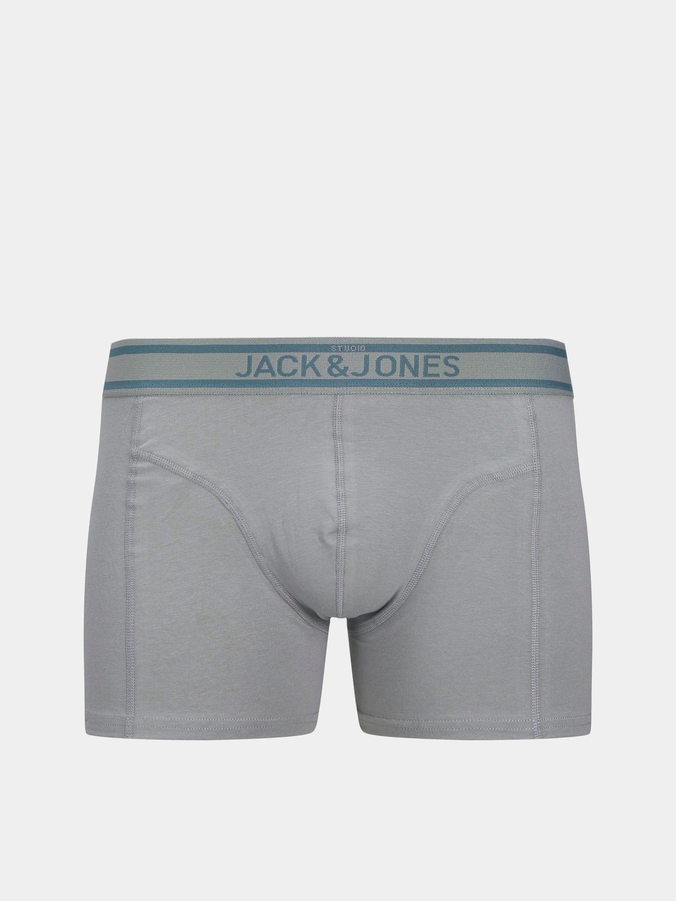Нижня білизна JACK & JONES SOLID TRUNKS модель 12279496_Stormy Weather Ultimate Gr Фото