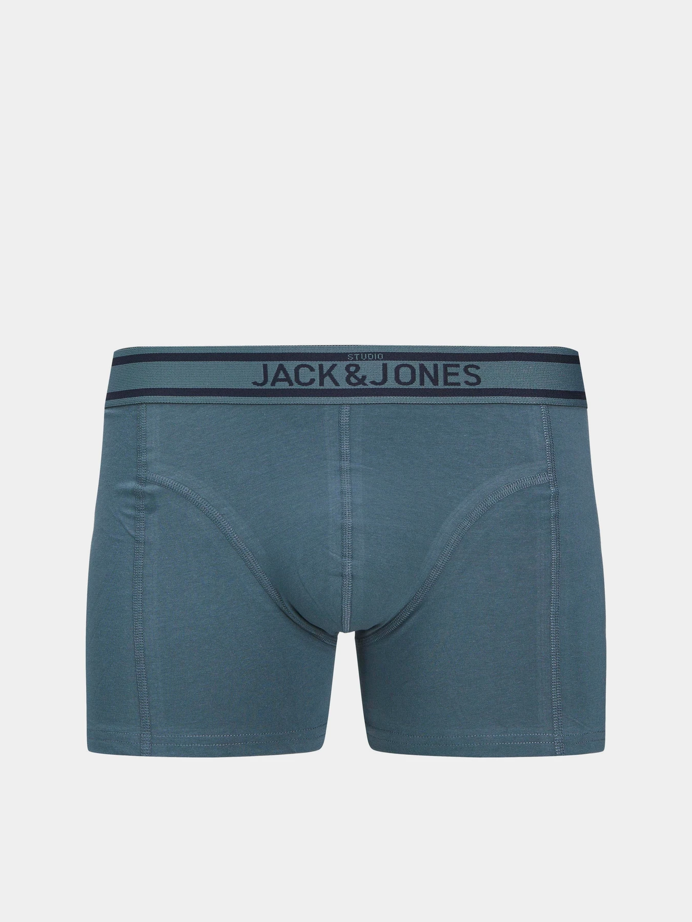 Нижня білизна JACK & JONES SOLID TRUNKS модель 12279496_Stormy Weather Ultimate Gr Фото
