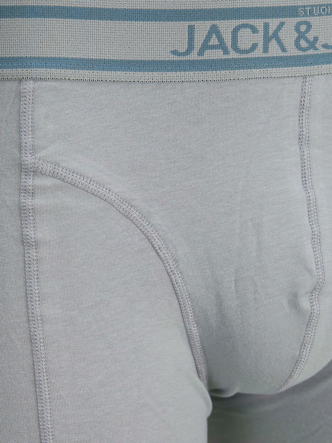 Нижня білизна JACK & JONES SOLID TRUNKS модель 12279496_Stormy Weather Ultimate Gr Фото
