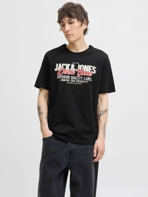 Футболки и поло JACK & JONES LOGO TEE модель 12279535_Black Фото