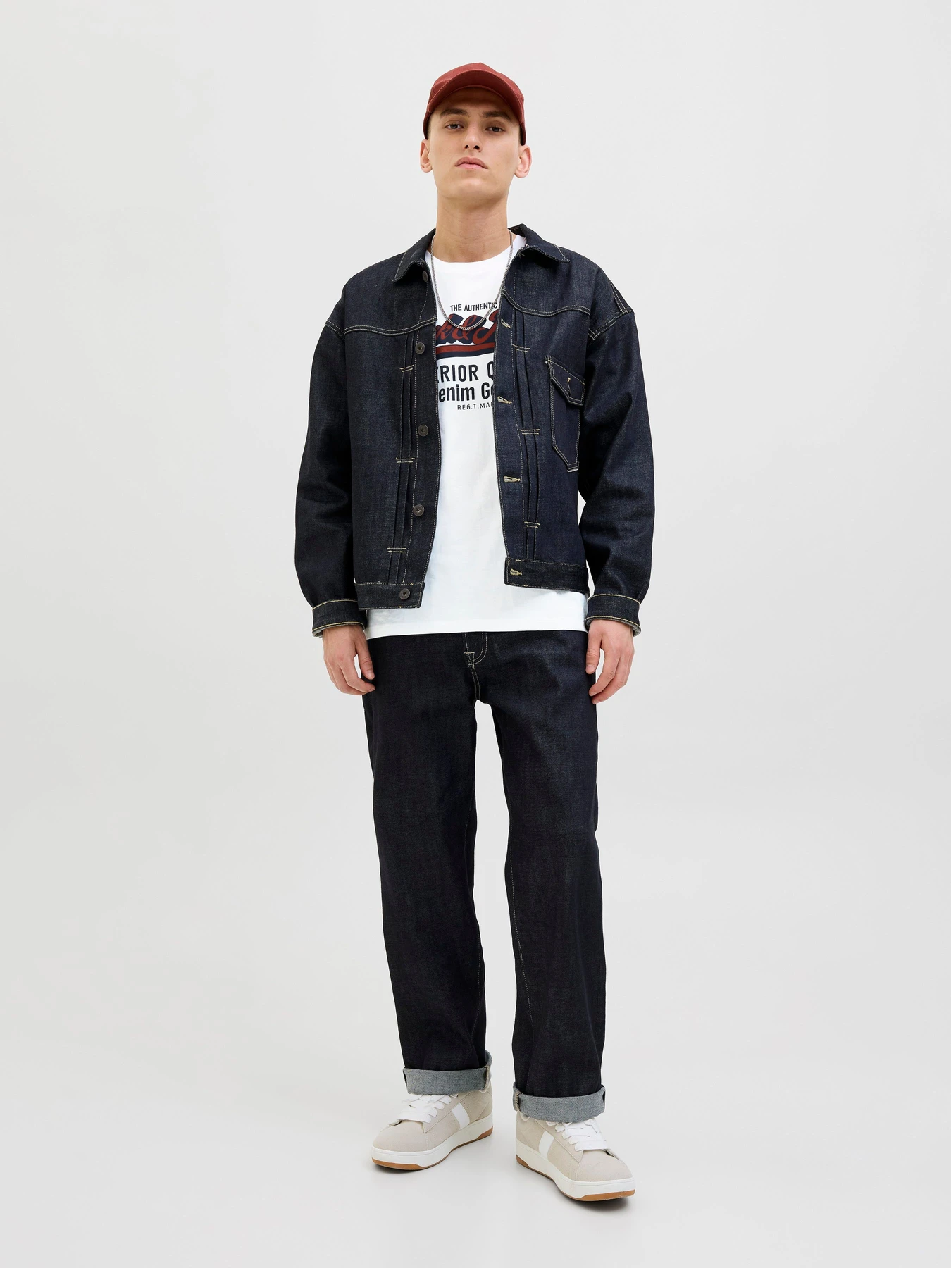 Футболки і поло JACK & JONES LOGO TEE модель 12279535_Cloud Dancer Футболки і поло JACK & JONES LOGO TEE модель 12279535_Cloud Dancer Фото