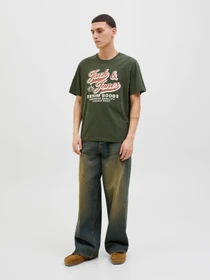 Футболки и поло JACK & JONES LOGO TEE модель 12279535_Duffel Bag Фото