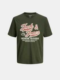 Футболки и поло JACK & JONES LOGO TEE модель 12279535_Duffel Bag Фото