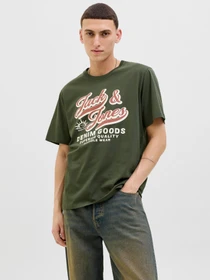 Футболки и поло JACK & JONES LOGO TEE модель 12279535_Duffel Bag Фото