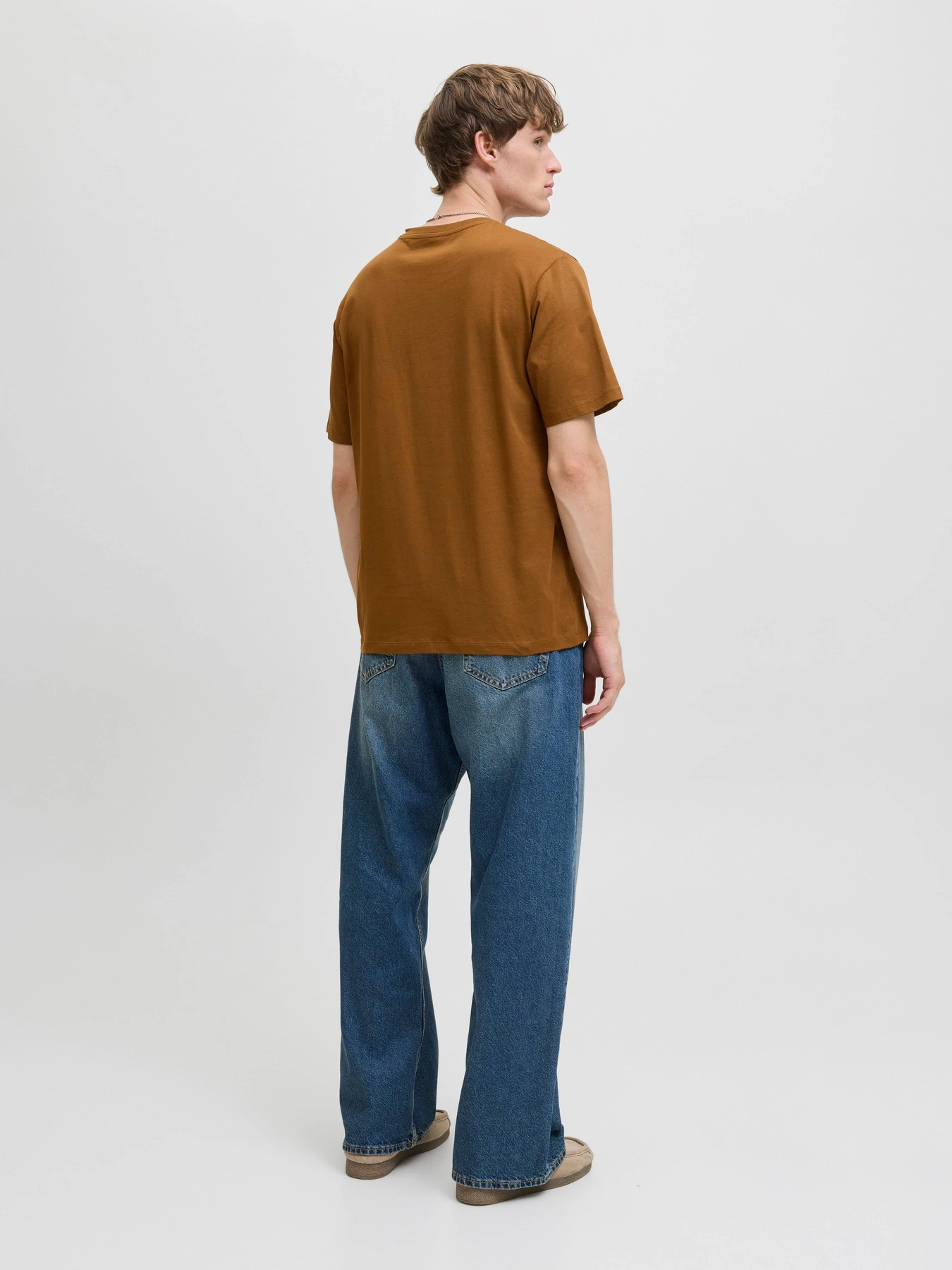Футболки и поло JACK & JONES LOGO TEE модель 12279535_Monks Robe Фото