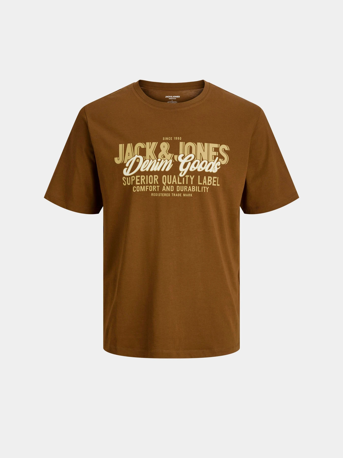 Футболки и поло JACK & JONES LOGO TEE модель 12279535_Monks Robe Фото
