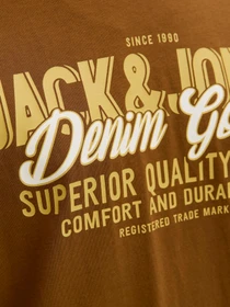 Футболки и поло JACK & JONES LOGO TEE модель 12279535_Monks Robe Фото