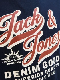Футболки и поло JACK & JONES LOGO TEE модель 12279535_Sky Captain Фото