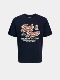 Футболки и поло JACK & JONES LOGO TEE модель 12279535_Sky Captain Фото