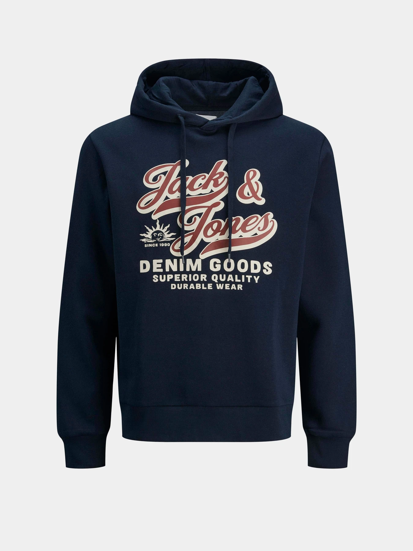 Худи и свитшоты JACK & JONES LOGO SWEAT HOOD модель 12279649_Sky Captain Худи и свитшоты JACK & JONES LOGO SWEAT HOOD модель 12279649_Sky Captain Фото