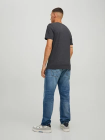 Футболки і поло JACK & JONES модель 12210949_Dark Grey Melange Фото