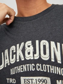 Футболки і поло JACK & JONES модель 12210949_Dark Grey Melange Фото