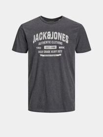 Футболки і поло JACK & JONES модель 12210949_Dark Grey Melange Фото