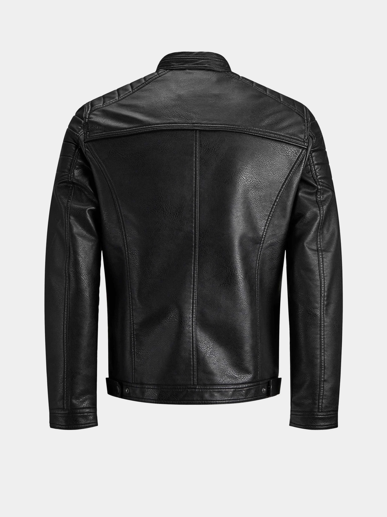Куртки та дублянки JACK & JONES ROCKY JACKET модель 12147218_Black PU Фото