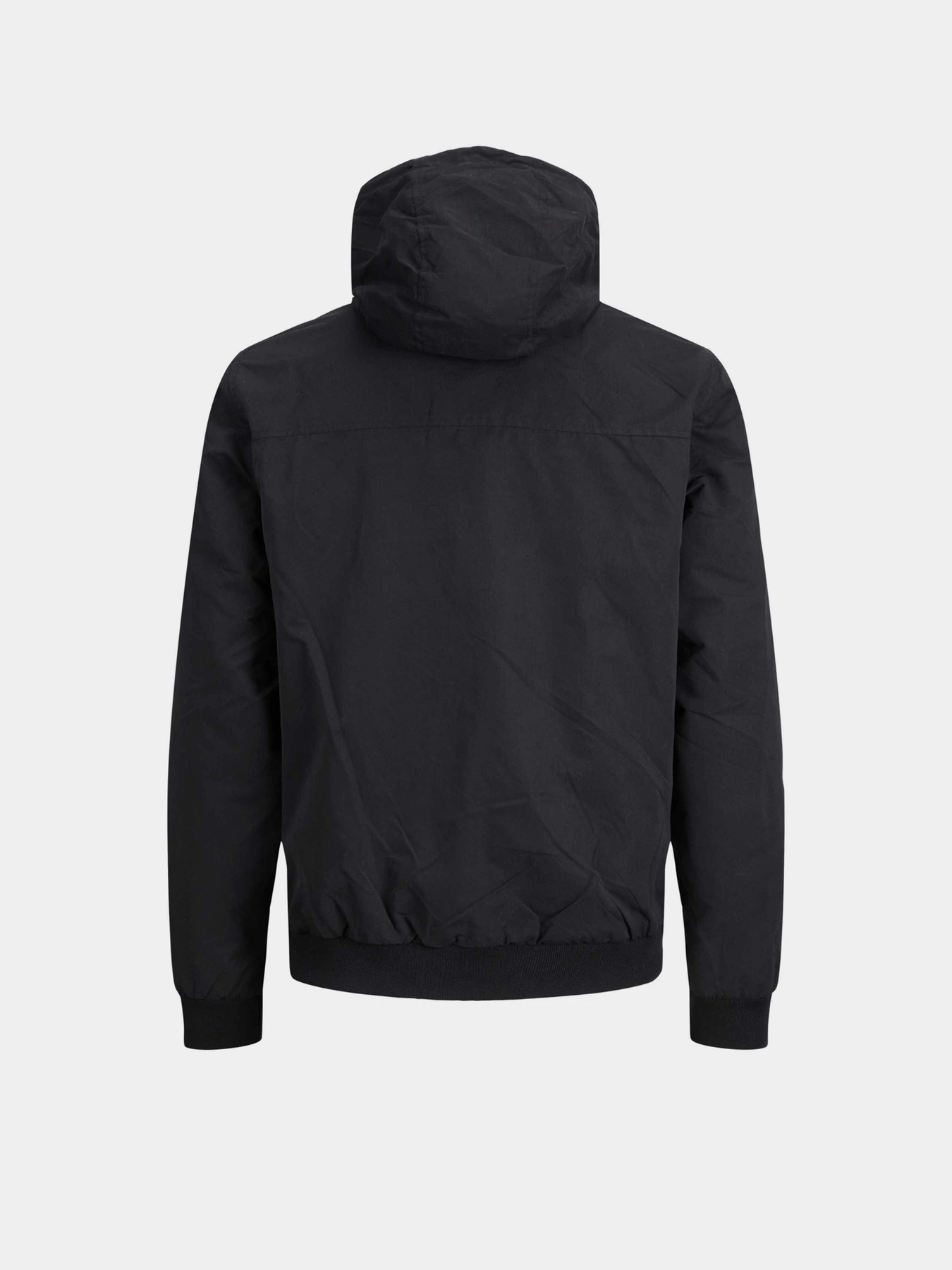 Куртки и дубленки JACK & JONES RUSH HOOD BOMBER NOOS модель 12200208_Black SOLID Куртки и дубленки JACK & JONES RUSH HOOD BOMBER NOOS модель 12200208_Black SOLID Фото