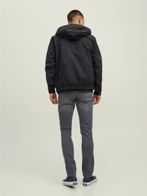 Куртки и дубленки JACK & JONES RUSH HOOD BOMBER NOOS модель 12200208_Black SOLID Фото